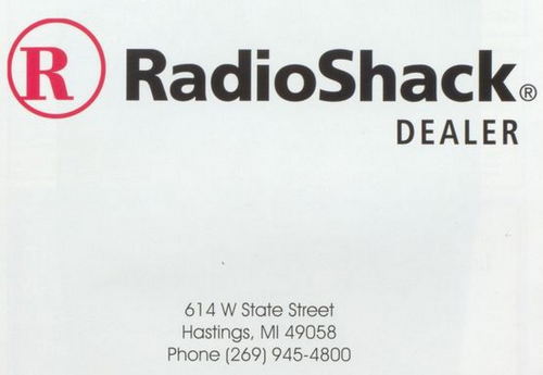 Radio Shack - Hastings Store 3 (newer photo)